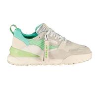 Replay Women's Field W Double Trainers, 1868 White Mint, 2/2.5 UK