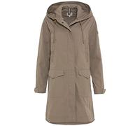 REPLAY Women's Functional Coat with Hood, Green, 40