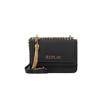 Replay Women's FW3001 Shoulder Bag, 0098 Black, 0098 Black, UNIC