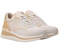 REPLAY Women's Gwsa5 .000.c0001t Sneaker, 3200 Lt Beige Lt Gold, 6 UK