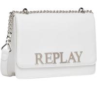 Replay women's handbag made of faux leather, white (Optical White 001), one size