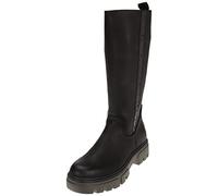 Replay Women's Hanna High Knee Boot, 1659black Mil Grn, 2 UK