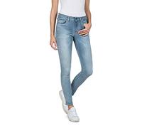 Replay Women's Jeans Luzien Skinny-Fit Hyperflex with Stretch, Medium Blue 009 (Blue), 33W / 32L