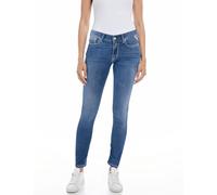 Replay women's jeans with power stretch, blue (Medium Blue 009), 28W / 30L