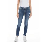 Replay women's jeans with power stretch, blue (Medium Blue 009), 28W / 32L