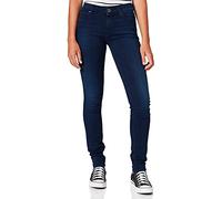 REPLAY Women's Luz High Waist Skinny Jeans, Blue (Dark Blue 9), 25W / 28L