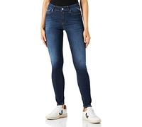 REPLAY Women's Luzien Recycled Jeans, 007 Dark Blue, 27W x 30L