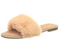 REPLAY Women's Nairobi Mule Fur, 003 Black, 10 UK