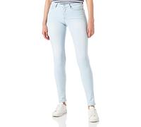 REPLAY Women's New Luz Powerstretch Jeans, 11 Blue Denim, 25W / 30L