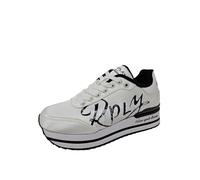 REPLAY Women's New Penny Emery Sneaker, 061 White, 8 UK