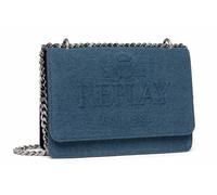 Replay women's shoulder bag small, blue (Blue Denim_ 493), one size