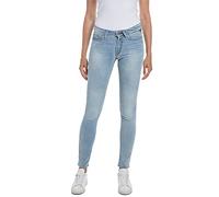REPLAY Women's WHW689 Luzien C-Stretch Jeans, Light Blue 010, 25W / 28L