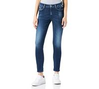 REPLAY Women's WHW689 Luzien White Shades Jeans, 9 Medium Blue, 27W / 30L