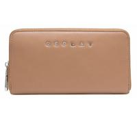 REPLAY Zip Around Wallet Dirty Pale Beige