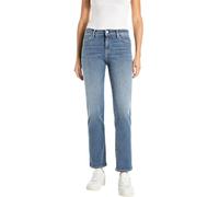 Replay Zolie Women's Straight Leg High Waist Jeans, 009 Medium Blue, 30W x 32L