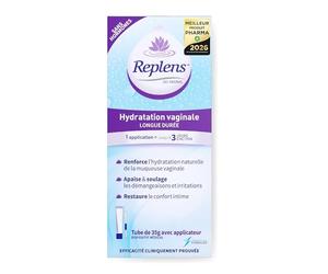 Replens Hydratation Vaginale Sans Hormones 35g Avec Applicateur