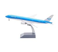 Replica Aircraft Models 1:200 Scale Metal Aircraft For KLM Asia B777-200 PH-BQN Finished Diecast Model Airplanes Decorations Miniature Airplane Model