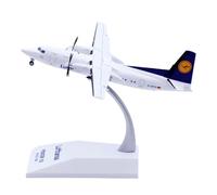 Replica Aircraft Models 12cm For Lufthansa Fokker 50 D-AFFH Diecast Airplane Model 1:200 Scale Aircraft Static Display Model Miniature Airplane Model