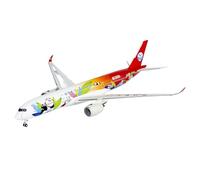 Replica Aircraft Models 16CM 1/400 For Sichuan Airlines A350-900 B-32G6 B-325J B-301D Panda Airplane Replica Scale Diecast Model Aircraft Miniature Airplane Model(B-325J)