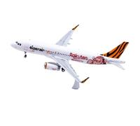 Replica Aircraft Models 18CM 1/200 Scale Model Diecast Metal Airplane For Tigerair Taiwan For Airbus A320 B-50006 Detailed Airliner Miniature Airplane Model