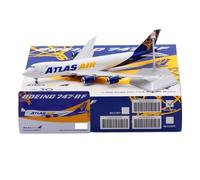 Replica Aircraft Models 19cm Boutique Scale Aircraft Replicas 1/400 For Atlas Air B747-8F N860GT Die-cast Model Collectible Aircraft Miniature Airplane Model(Flap)
