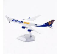 Replica Aircraft Models 19CM Exquisite Exhibits Scale Airplane 1:400 For Atlas B747-8F N861GT 30TH Die-cast Alloy Aircraft Model Miniature Airplane Model