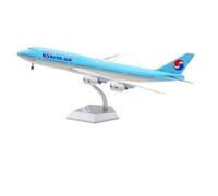 Replica Aircraft Models 38CM 1/200 Aircraft Model Kit For Korean Air For Boeing B747-8I HL7633 Large Scale Diecast Airplane Model Miniature Airplane Model(Standard)
