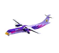 Replica Aircraft Models 6CM For Thai Nok Air ATR-72-500 HS-DRD Metal Scale Model Aircraft Replica 1:400 Plane Aviation Decor Miniature Airplane Model
