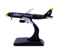 Replica Aircraft Models 9CM For JetBlue A320 N706JB Metal Scale Model Aircraft Replica 1:400 Plane Aviation Decor Miniature Airplane Model