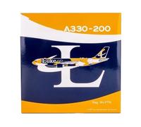 Replica Aircraft Models Scale Miniature Aircraft 1:400 For Luke Air A330-200 9H-RTU/9H-PTN Diecast Alloy Airplanes Model Souvenir Miniature Airplane Model(9H-PTN)