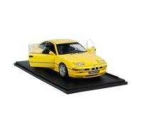 Replica Car 1:18 For BMW 850 E31 CSI 1990 Yellow Static Alloy Double Door Scene Ornaments Car Model Decorative collection