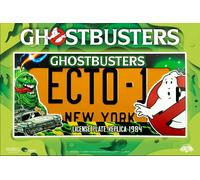 Replica Ghostbusters Ecto-1 License Plate