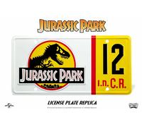 Replica License Plate Jurassic Park Dennis Nedry