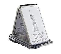 Replica Metal One Troy Ounce Bullion Bar with Liberty, Torch and Eagle Head Design for Hobbie