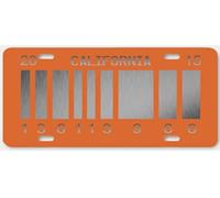 - Replica of the metal license plate of the Delorean TIME MACHINE car from the movie Back to the Future 2 (59)