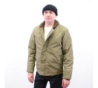 Replica US Navy N1 Deck Jacket USN Olive JKT492
