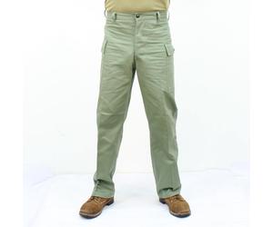 Replica WW2 US Army HBT Trousers. Light Tone Green AG449