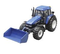 Replicagri New Holland 8360 with Godet three-point shovel in the front hydraulic model 1:32