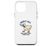 Reply All Again Angry Goose Funny Work Case for iPhone 12 mini