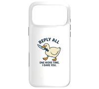 Reply All Again Angry Goose Funny Work Case for iPhone 17 Pro Max