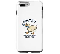 Reply All Again Angry Goose Funny Work Case for iPhone 7 Plus/8 Plus