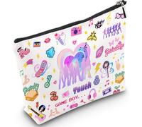Repnalm Katsyee Merch Inspired Kpop Makeup Bag for Women Merchandise Gifts for K-Pop Lovers