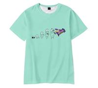 Repo Game Evolution Stages of Robots T-Shirt Merch Men Short Sleeve Women Funny R.E.P.O. Robot Game Tee (style14,S)