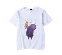 REPO T-Shirts Colorful Short Sleeve Anime Game Characters Headman/Spewer/Shadow Child/Rugrat Cartoon Cosplay T-Shirt 3D Printed Cotton Short Sleeves Casual Summer Manga Tshirt for Unisex