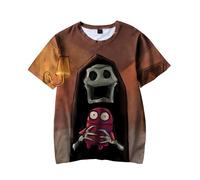 REPO T-Shirts Colorful Short Sleeve Anime Game Characters Headman/Spewer/Shadow Child/Rugrat Cartoon Cosplay T-Shirt 3D Printed Cotton Short Sleeves Casual Summer Manga Tshirt for Unisex