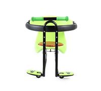 Repomanda Adjustable Bicycle Child Safety Seat Front Mounted with Detachable Guardrail Comfortable Sponge 1-4 years old for Road/Folding/Electric Bikes