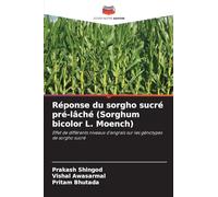 Réponse du sorgho sucré pré-lâché (Sorghum bicolor L. Moench): Effet de différents niveaux d'engrais sur les génotypes de sorgho sucré