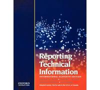 Reporting Technical Information: International Edition