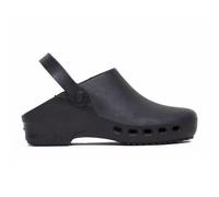 REPOSA Unisex Echo Clogs and Mules, Black/White, 3.5/4 UK