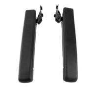 Reposabrazos de asiento de coche, Mango de asiento, reposabrazos de asiento Ajustable, esponja de PU Negra para automóviles, camiones, reposabrazos de asiento de coche, par